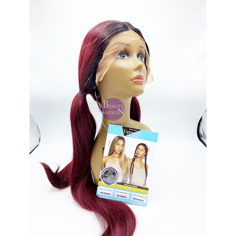 Mane Concept Brown Sugar Versatile Cross Lace Wig - YAKY STRAIGHT 30 BSX05