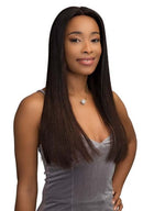 Janet Collection 100% Unprocessed Natural Brazilian Virgin Human Hair Straight - 4X4 Free Part