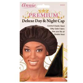 Annie Premium DELUXE DAY & NIGHT BLACK CAP #4553