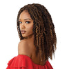 Outre X-Pression Twisted Up Lace Front 4X4 Braid Wig Kinky Boho Passion Waterwave 18"