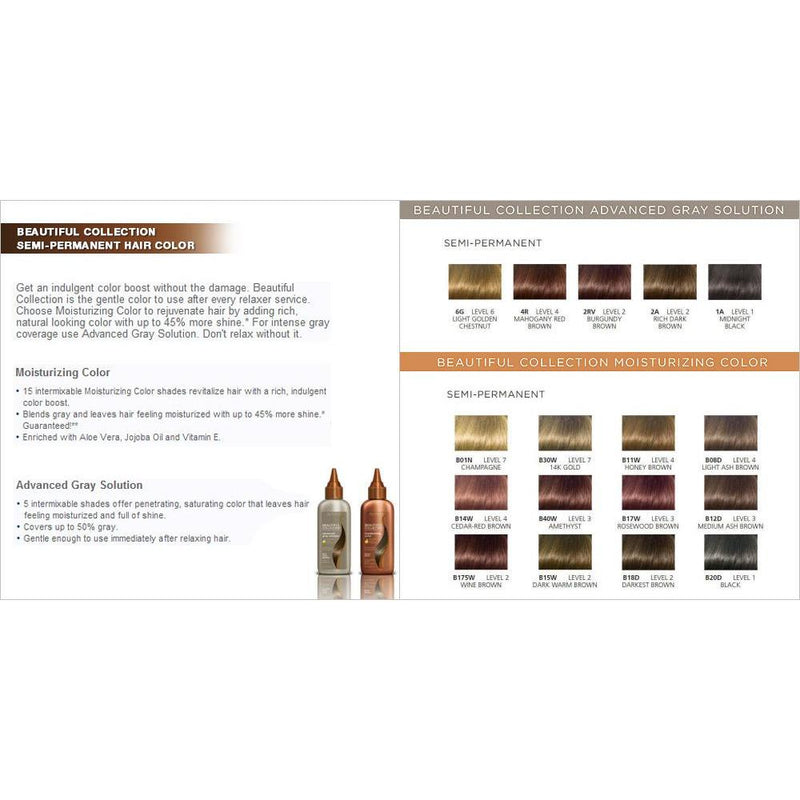 Miss Clairol Color Chart Clairol Professional BEAUTIFUL COLLECTION
