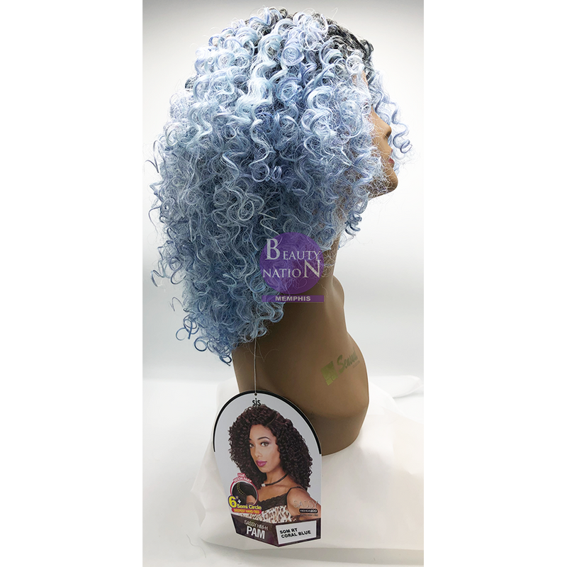 Zury Sis Sassy 6" Deepest Hand-Tied Moon Part Wig Sassy HM-H Pam