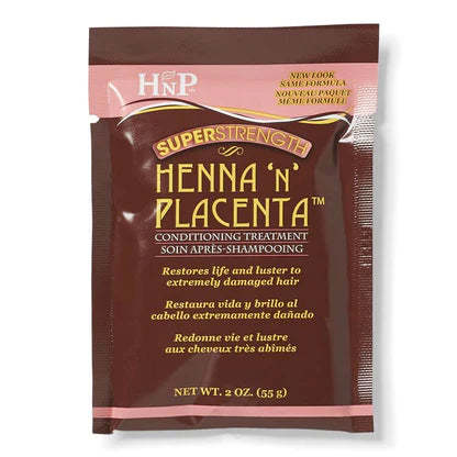 Hask Super Strength Henna N Placenta Conditioning Treatment 2 Ounce Packette