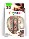 Crystal 3D Fashion Nails - D9