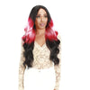 Zury Sis Layer Beam Colors Hair 4" HD Lace Front Wig LF-Jini