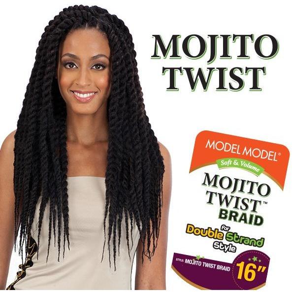 Model Model Cuban Twist Braid 16"