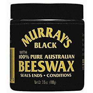 Murray's Black 100% Pure Australian Beeswax 4 oz