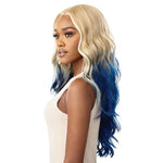 Outre Synthetic Color Bomb Lace Front Wig - KARELIA
