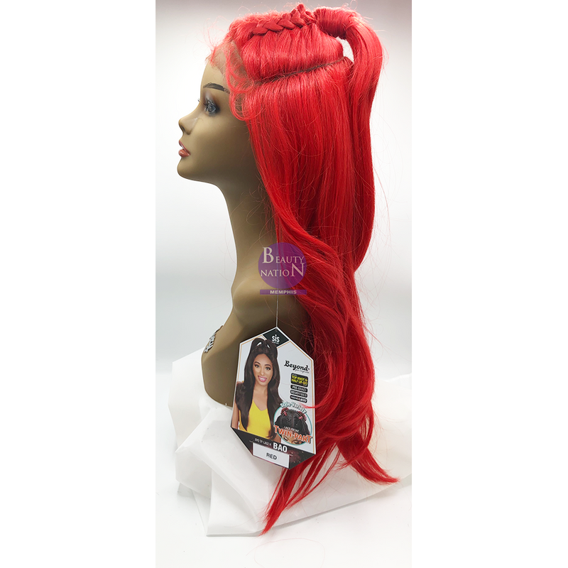 Zury Sis Beyond Synthetic Hair Twin Part Lace Front Wig - BYD TP LACE H BAO