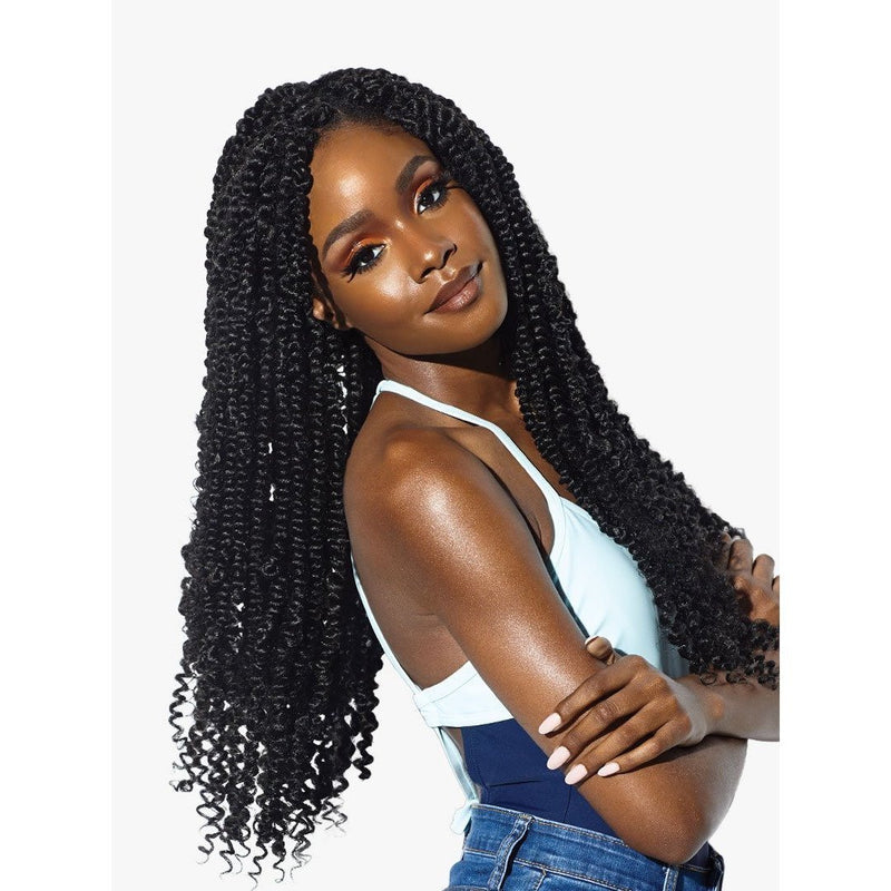 Sensationnel Ruwa Pre-Stretched Synthetic Braids - 3X Water Wave 18"