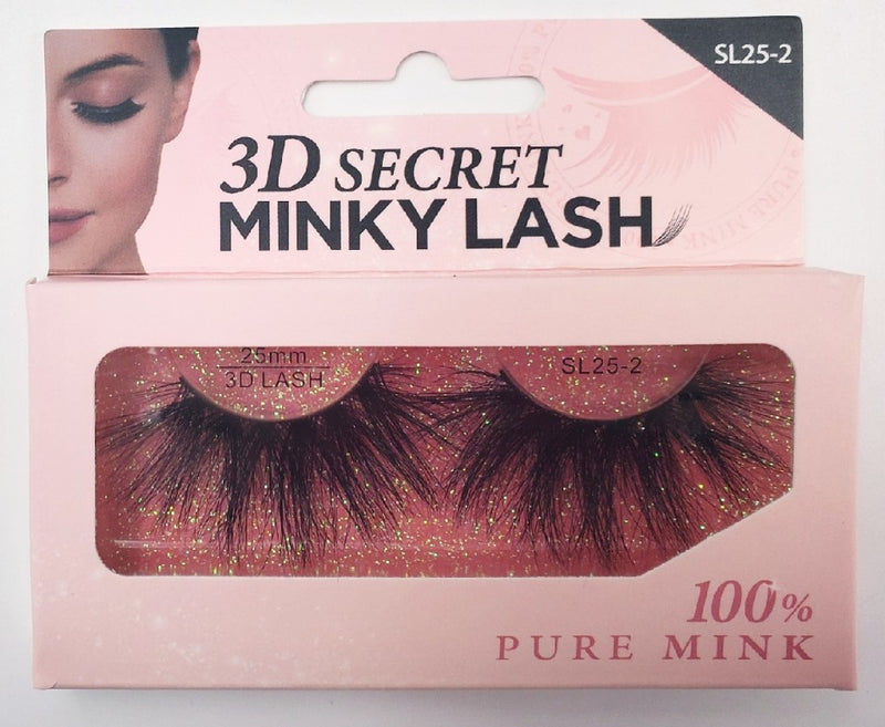 3D Secret MINKY Lash - SL25-2