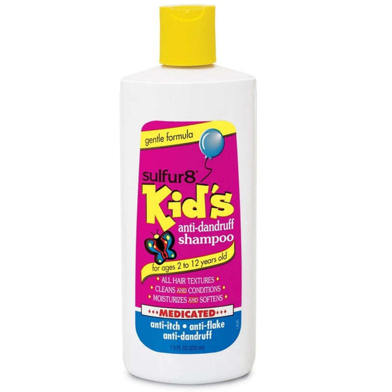 Sulfur8 Kids Medicated Anti Dandruff Shampoo, 7.5 Oz