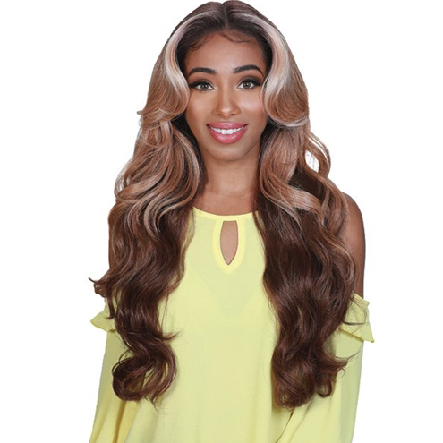 Zury Sis Royal Swiss Lace Synthetic Hair Lace Front Wig - LACE H CHILL