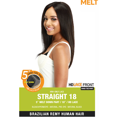 Only Brazilian Melt Down 100% Human Hair Straight 18"