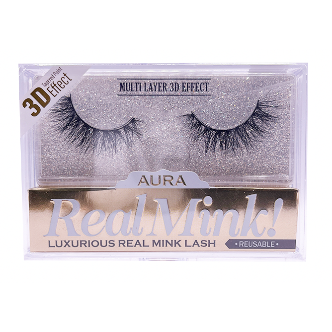 Multi Layer 3D Effect Luxurious Real Mink Lash #RML006