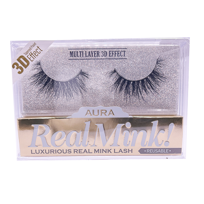 Multi Layer 3D Effect Luxurious Real Mink Lash #RML010