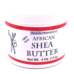 Omololu International 100% Pure African Shea Butter- 4oz