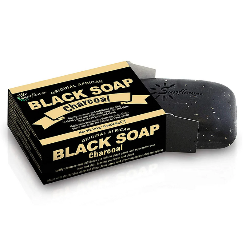 Sunflower Black Soap-Charcoal 5 Oz.