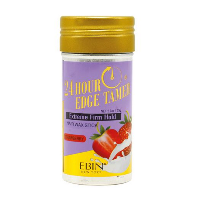 Ebin New York 24 hours Edge Tamer Sleek Hair Wax Stick Extreme Firm Hold 2.7oz