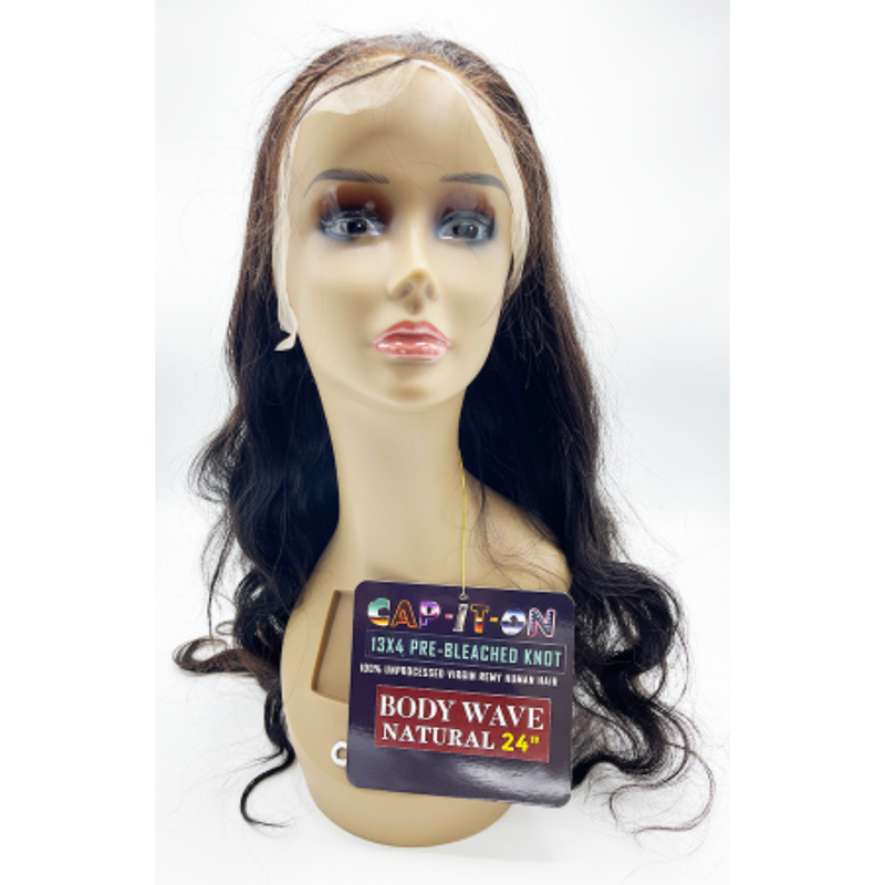 CAP-IT-ON 13×4 HD Lace Wig Natural Body Wave