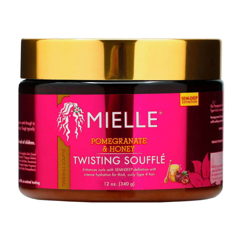 Mielle Twisting Souffle, Pomegranate & Honey 12 Fl Oz