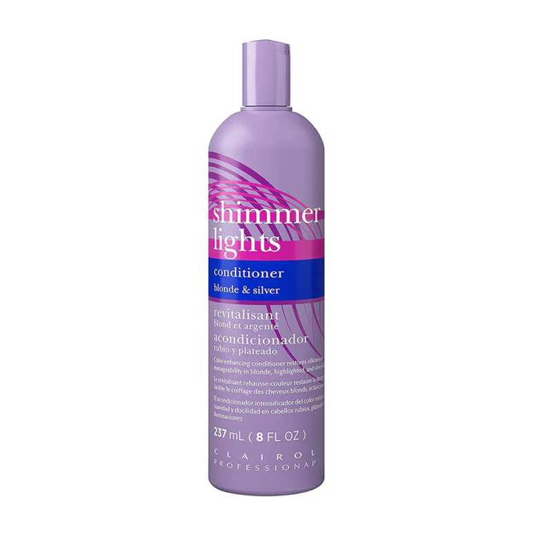 Clairol Shimmer Lights Blonde & Silver Conditioner 8 oz