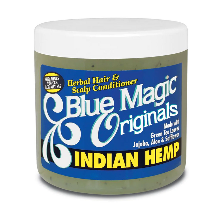 Blue Magic Organics Indian Hemp Hair & Scalp Conditioner, 12 Oz.