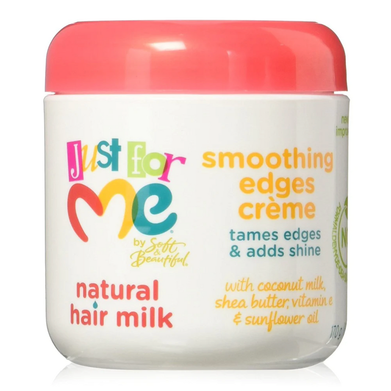 Just For Me Hair Milk Smoothing Edges Creme, 6 Oz.