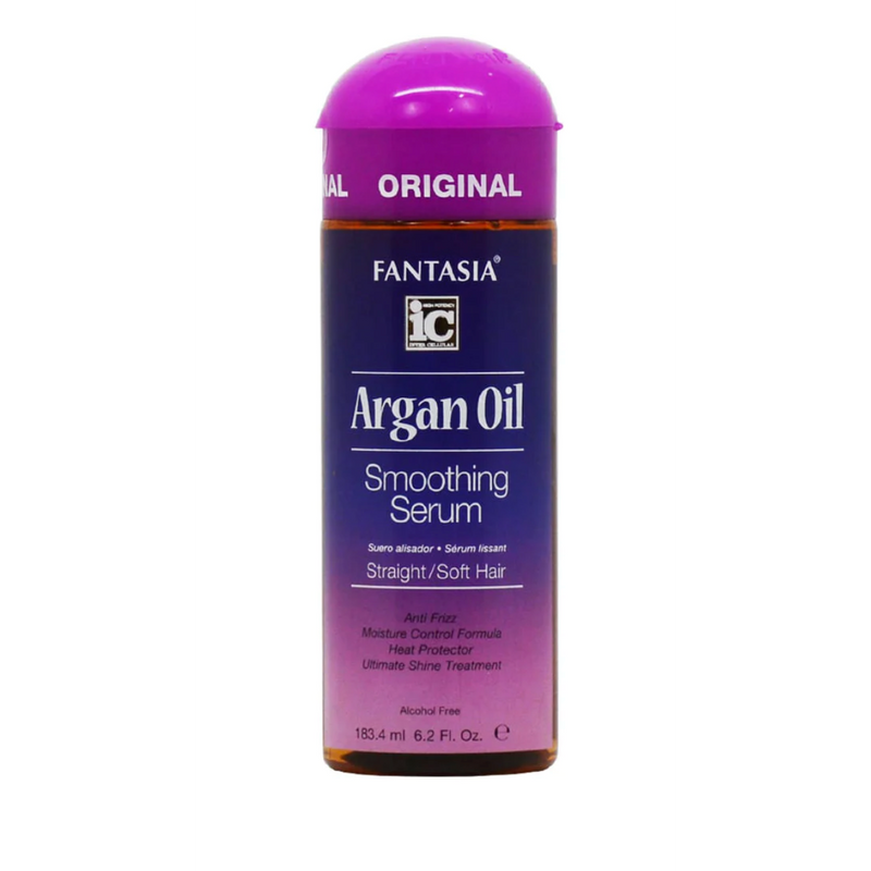 Fantasia Argan Oil Smoothing Serum, Straight Soft Hair 6.2 Oz.