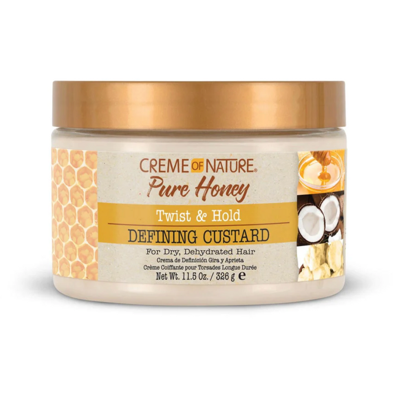 Creme Of Nature Pure Honey Twist & Hold Defining Custard 11.5oz