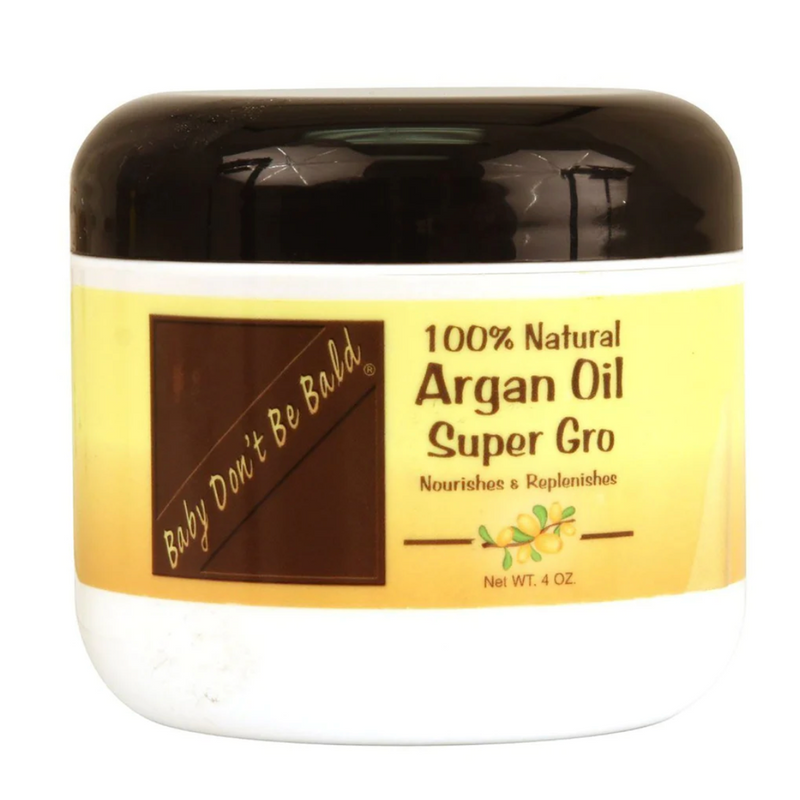 Baby Don't Be Bald 100% Natural Argan Oil Super Gro, 4 Oz.