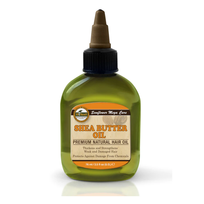 Sunflower Premium Mega Hair Oil, Shea Butter, 2.5 Oz