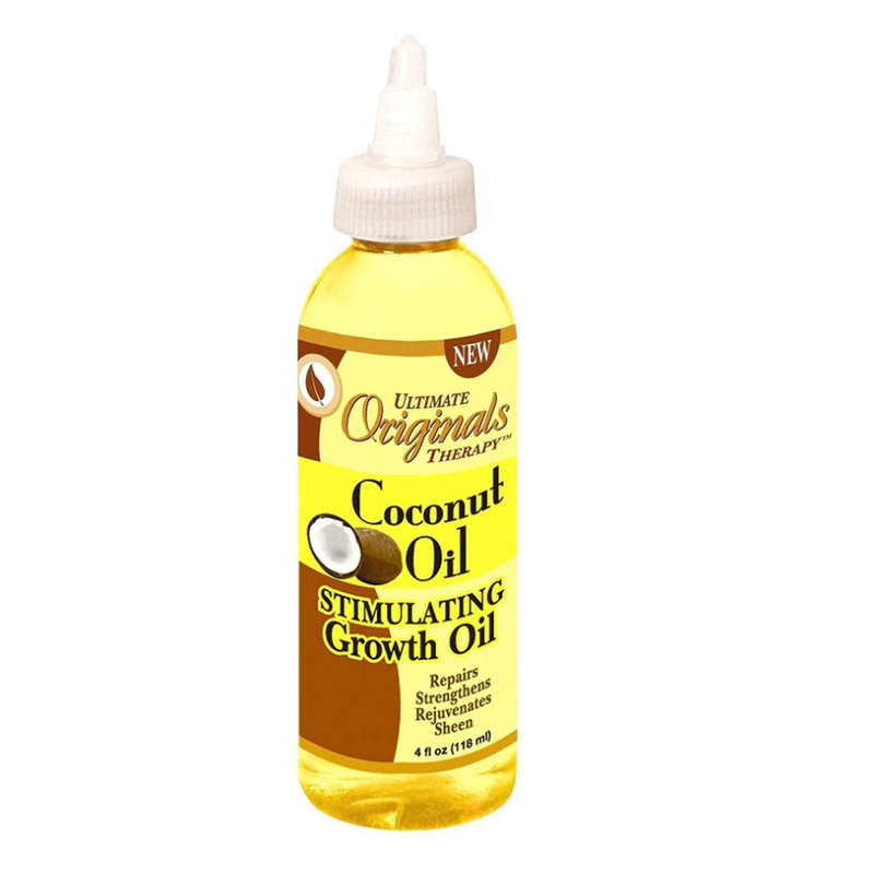 Africa's Best Ultimate Organic Therapy Growth Oil Cocoa Nut, 4 Oz.