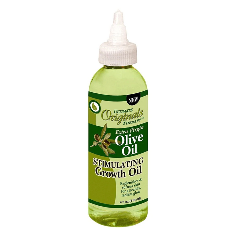 Africa's Best Ultimate Originals Therapy Growth Oil Olive Oil, 4 Oz.