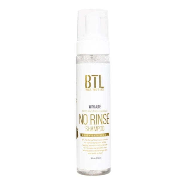 BTL Professional No Rinse Shampoo with Aloe 8 oz
