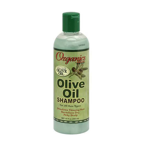 Africa's Best Organics Olive Oil Shampoo, for All Hair Types - 12oz