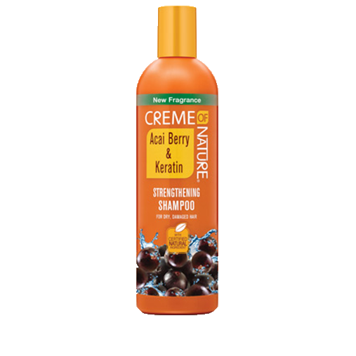 Creme Of Nature Acai Berry & Keratin Strengthening Shampoo 12 oz