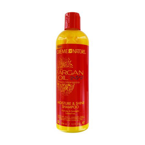 Creme Of Nature Argan Oil Moisture Shine Shampoo Sulfate Free - 12 oz.