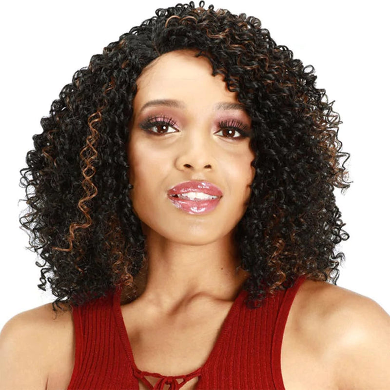 Zury Sis Fit Cap Synthetic Hair HD Lace Front Wig - LF-Fit Amara
