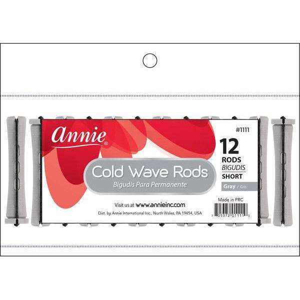 Annie Cold Wave Rod Short 12Ct Gray #1111