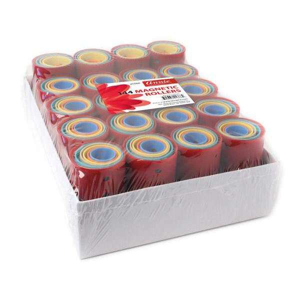 Annie Magnetic Roller Set 144Ct #1366