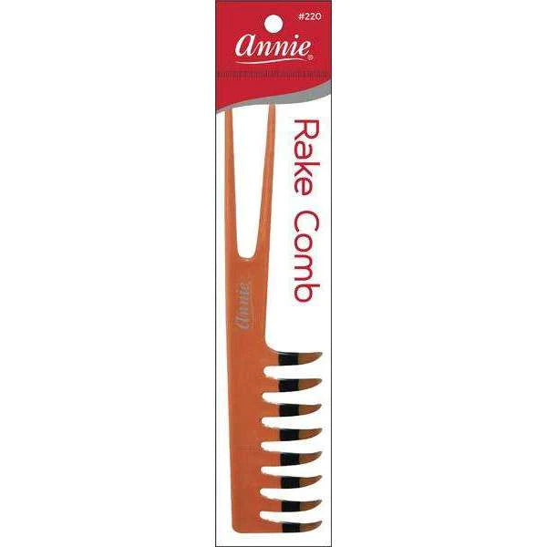 Annie Rake Comb Asst Color Two Tone #220/#20