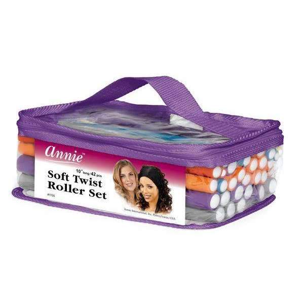 Annie Soft Twist Roller Set In Bag 10In 42Ct - #1195