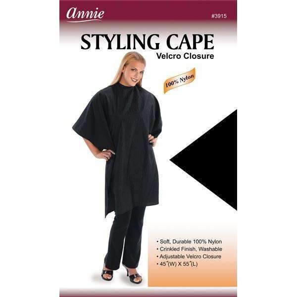 Annie Styling Cape Black #3915