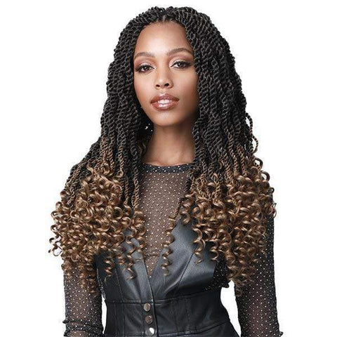 Bobbi Boss Wavy Senegal Twist Curly Tips 2X Braid - 18 – Beauty