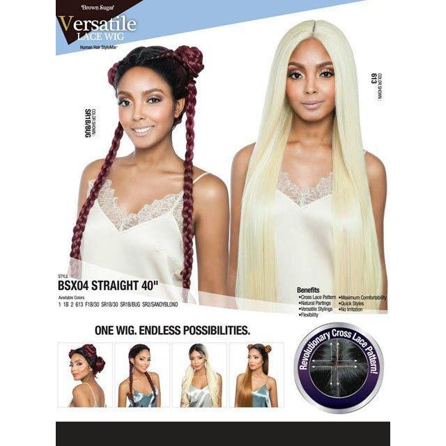 Mane Concept Brown Sugar Versatile Cross Lace Wig - STRAIGHT 40 (BSX04)