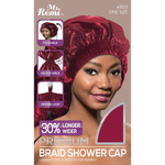 Ms. Remi Max Jumbo Braid Shower Cap Burgundy #3533