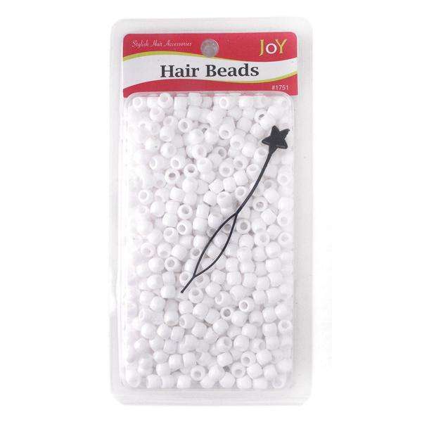 Joy Round Beads Regular Size 1000Ct White #1751