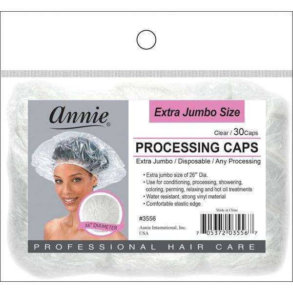 Annie Extra Jumbo Size Processing Cap 30pc #3556