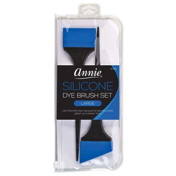 Annie Silicone Dye Brushes Large Blue #2961